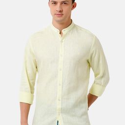 Linen Club Men Linen Sustainable Casual Shirt-image-85