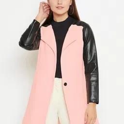 BAESD Shawl Collar Fleece Longline Overcoat-19