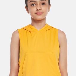 Coolsters by Pantaloons Girls Orange T-shirt-picture-2