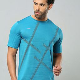 Black Panther Geometric Printed Round Neck Casual T-shirt-image-95
