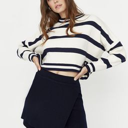Trendyol Women Navy Blue Solid Skirts-image-47