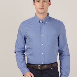 MERCHANT MARINE Men Pure Cotton Regular Formal Shirt-image-86