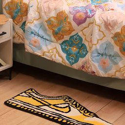 BELLA TRUE Yellow & Black Abstract Hand-Tufted Carpet-picture-30