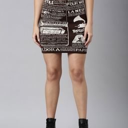 SHOWOFF Printed Mini Skirts-image-18