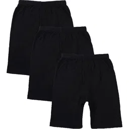 Bodycare Kids Girls Pack Of 3 Mid-Rise Cotton Shorts-picture-10