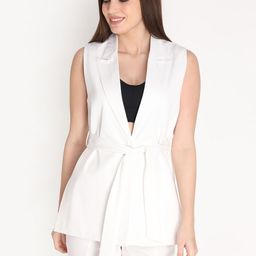 Dlanxa Women Solid Single-Breasted Blazer-picture-56