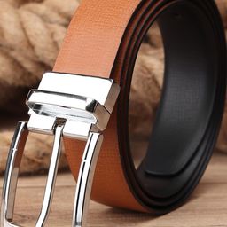 Kastner Men Tan & Black Solid Reversible Belt-picture-10