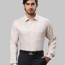 Raymond Men Slim Fit Micro Checks Checked Cotton Formal Shirt-image-75