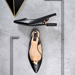 Jove Women Black Mules Flats-image-55