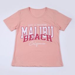 V-Mart Women Typography Printed Round Neck Cotton T-shirt-image-73