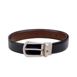 bacca bucci Men Black Leather Belt-image-84