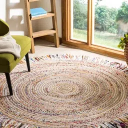 Art Avenue Henry Brown Round Jute Rug-image-97