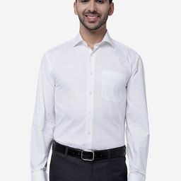 JADE BLUE Striped Regular Fit Cotton Formal Shirt-image-6