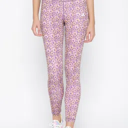 ADIDAS TE AOP Women Printed High Rise Ankle Length Tights-image-53