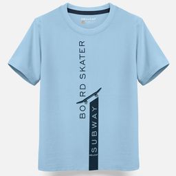 HELLCAT Boys Typography Printed Cotton T-shirt-image-13