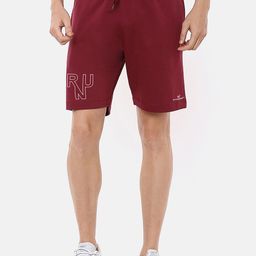 Dpassion Men Maroon Regular Fit Running  Sports Shorts-picture-4