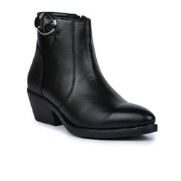 GARDIN Women Black Solid Casual Regular Boots-image-17