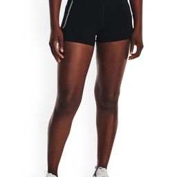 UNDER ARMOUR Women Project Rock Meridian Brand Logo Printed Slim-Fit Sports Shorts-picture-19