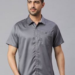 Provogue Classic Slim Fit Pure Cotton Casual Shirt-image-17