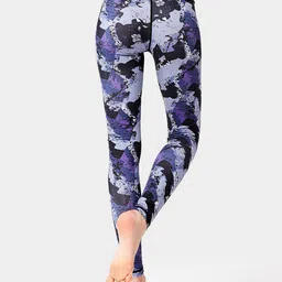 JC Collection Women Mid-Rise Printed Tights-image-89