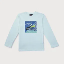 Gini and Jony Boys Graphic Printed Cotton T-shirt-image-93