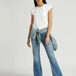 Pepe Jeans Textured Relaxed Fit Pure Cotton T-shirt-picture-38