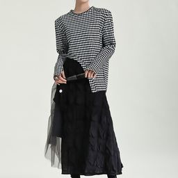 JC Collection Ruched Flared Midi Skirt-picture-31
