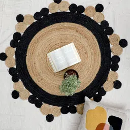 Art Avenue SMALLER Brown Round Jute Rug-image-18