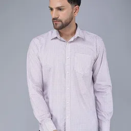 TQS Men Pink Printed Casual Shirt-image-72