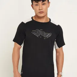 Ajile by Pantaloons Men Applique Slim Fit T-shirt-image-61