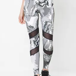 LAASA SPORTS Women Dry-Fit Printed Sports Tights-image-64