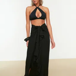Trendyol Ruffled Wrap Skirt-picture-57