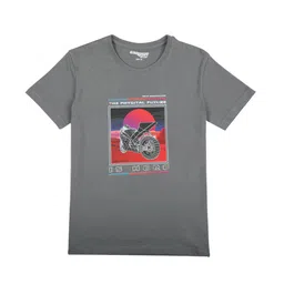 Gini and Jony Boys Graphic Printed Cotton T-Shirt-image-73