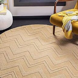 Safiya Carpet Beige Geometric Woollen Carpet-image-44