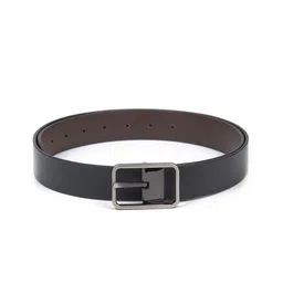 thickskin Men Black & Brown Solid Reversible Belt-image-88