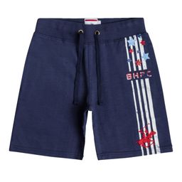 Beverly Hills Polo Club Boys Navy Blue Printed Shorts-image-92