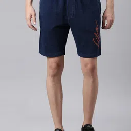 FILA Men Typography Printed Mid-Rise Shorts-image-24