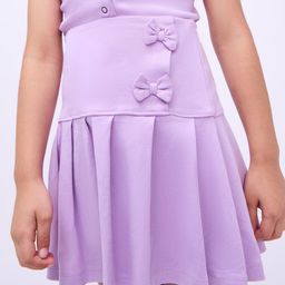 Bombay High Girls Pure Cotton Flared Above Knee Skirts-image-48