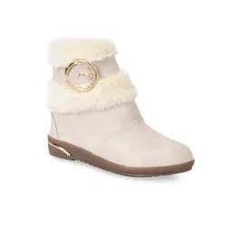 BAESD Girls Embellished Faux Fur Trim Winter Boots-image-21