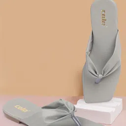 Colo Open Toe T-Strap flats-3