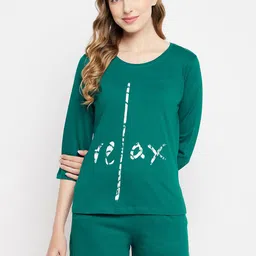Clovia Women Printed Night suit-picture-31