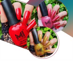 MI FASHION Set of 3 Extreme High Gloss Nail Polish Lacquer with Pro Stay Formula-15ml each-1