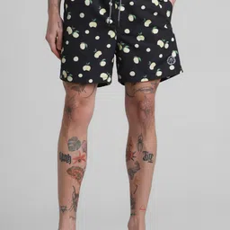 Jack & Jones Men Conversational Printed Low-Rise Shorts-picture-21