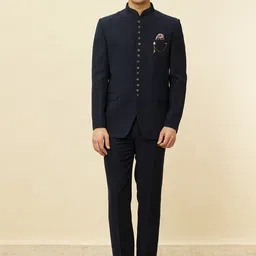 Manyavar Men Bandh Gala Blazer Two-Piece Suit-image-68