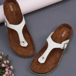 Lavie Woven Design T-Strap Flats-24