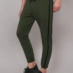 Beyoung Men Mid Rise Running Cotton Joggers-image-95