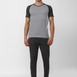 Peter England Men Striped Night suit-image-74