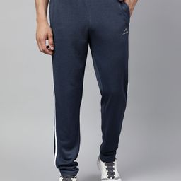 Alcis Men Striped Anti-Static Slim-Fit Sports Track Pants-image-61