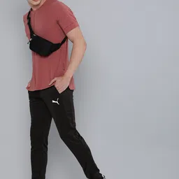 Puma Men Black Solid dryCELL ACTIVE Tricot Slim Fit Sustainable Track Pants-37