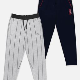 HELLCAT Boys Pack of 2 Solid Cotton Track Pants-image-26